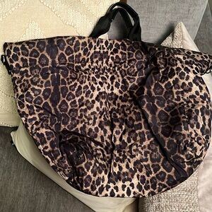 Zara Cheetah Nylon Tote